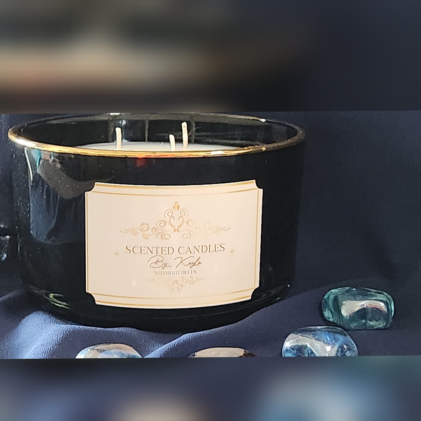 Midnight Blues - Scented Candles By Kayla Inc